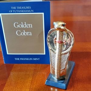 Franklin Mint Golden Cobra